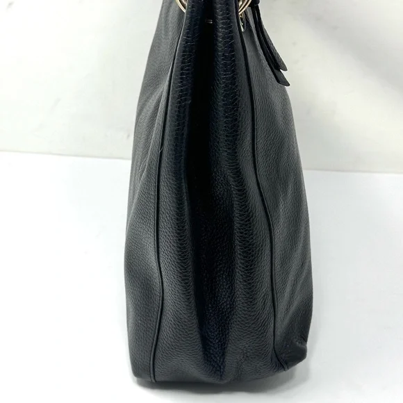 Kate Spade Kat Black Pebbled Leather Hobo Shoulder Bag - Picture 4 of 12